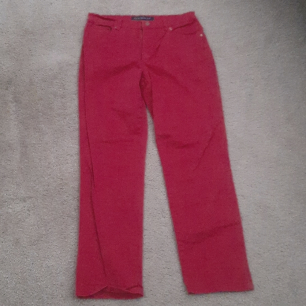 Gloria Vanderbilt Amanda Pink Jeans